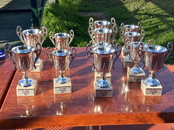 Νικητές και νικήτριες στο εσωτερικό πρωτάθλημα παιδιών ΟΑΓ 2022